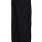 Chic High Waist Flare Jeans in Dark Blue
