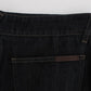 Chic High Waist Flare Jeans in Dark Blue