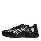 Black Logo Lace Up Low Top NS1 Sneakers Shoes