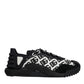 Black Logo Lace Up Low Top NS1 Sneakers Shoes