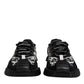 Black Logo Lace Up Low Top NS1 Sneakers Shoes