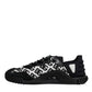 Black Logo Lace Up Low Top NS1 Sneakers Shoes