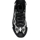 Black Logo Lace Up Low Top NS1 Sneakers Shoes