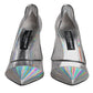 Multicolor Iridescent Pointed Toe Pumps Shoes