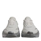 White Silver Daymaster Low Top Sneaker Shoes