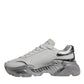 White Silver Daymaster Low Top Sneaker Shoes