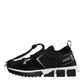 Black Mesh Sorrento Trekking Sneakers Shoes