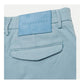 Light Blue Linen Men Short