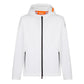 White Polyester Men's Jacket
