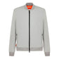 Gray Nylon Men Jacket