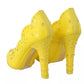 Yellow Crystal Heels CINDERELLA Shoes