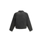 Gray Cotton Bomber