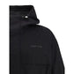 Black Cotton Shell Jacket
