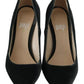 Gray Velvet Dress Stiletto Pumps Shoes