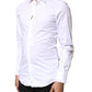 White GOLD Cotton Long Sleeves Dress Shirt