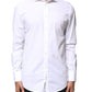 White GOLD Cotton Long Sleeves Dress Shirt