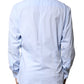 Light Blue Cotton MARTINI Formal Dress Shirt