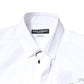 White Cotton Peacock Feather GOLD Formal Shirt