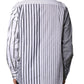 Multicolor Striped Button Down Casual Shirt