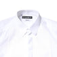 White GOLD Cotton Poplin Bib Men Dress Shirt