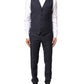 Black Fantasy MARTINI 3 Piece Formal Suit