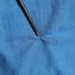 Blue Cashmere Crown V-neck Pullover Sweater