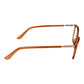 Orange Women Glasses Frame