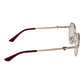 Rose Gold Women Glasses Frame