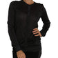 Elegant Black Lightweight Cardigan