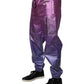Pink Purple Two Tone Jogger Sweatpants Pants