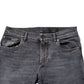 Dark Gray Cotton Stretch Skinny Denim Jeans