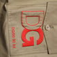 Dark Khaki Cotton Tapered Pants