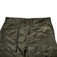 Dark Green Nylon Cargo Pants