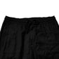 Black Wool Jogger Sweatpants Pants