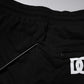 Black Cotton Jogger Sweatpants Pants