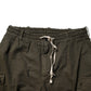 Brown Cotton Stretch Cargo Pants