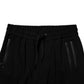 Black Wool Stretch Jogger Pants