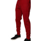 Red DG Logo Cotton Jogger Men Sweatpants Pants