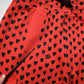 Red Hearts Cargo Jogger Men Sweatpants Pants