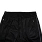 Black Polyester Men Jogger Sweatpants Pants
