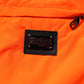 Orange Polyester Men Jogger Sweatpants Pants