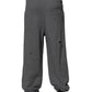 Gray Cotton RipStyle Straight Sweatpants Pants