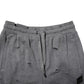 Gray Cotton RipStyle Straight Sweatpants Pants