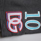 Dark Gray Cotton Layered Straight Sweatpants Pants