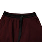 Bordeaux Cotton Jogger Men Sweatpants Pants
