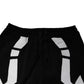 Black Logo Cotton Jogger Sweatpants Pants