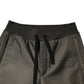 Brown Lambskin Leather Men Sweatpants Pants