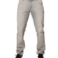 Light Gray Cotton Skinny Denim Jeans