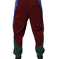 Multicolor Cotton Men Jogger Sweatpants Pants