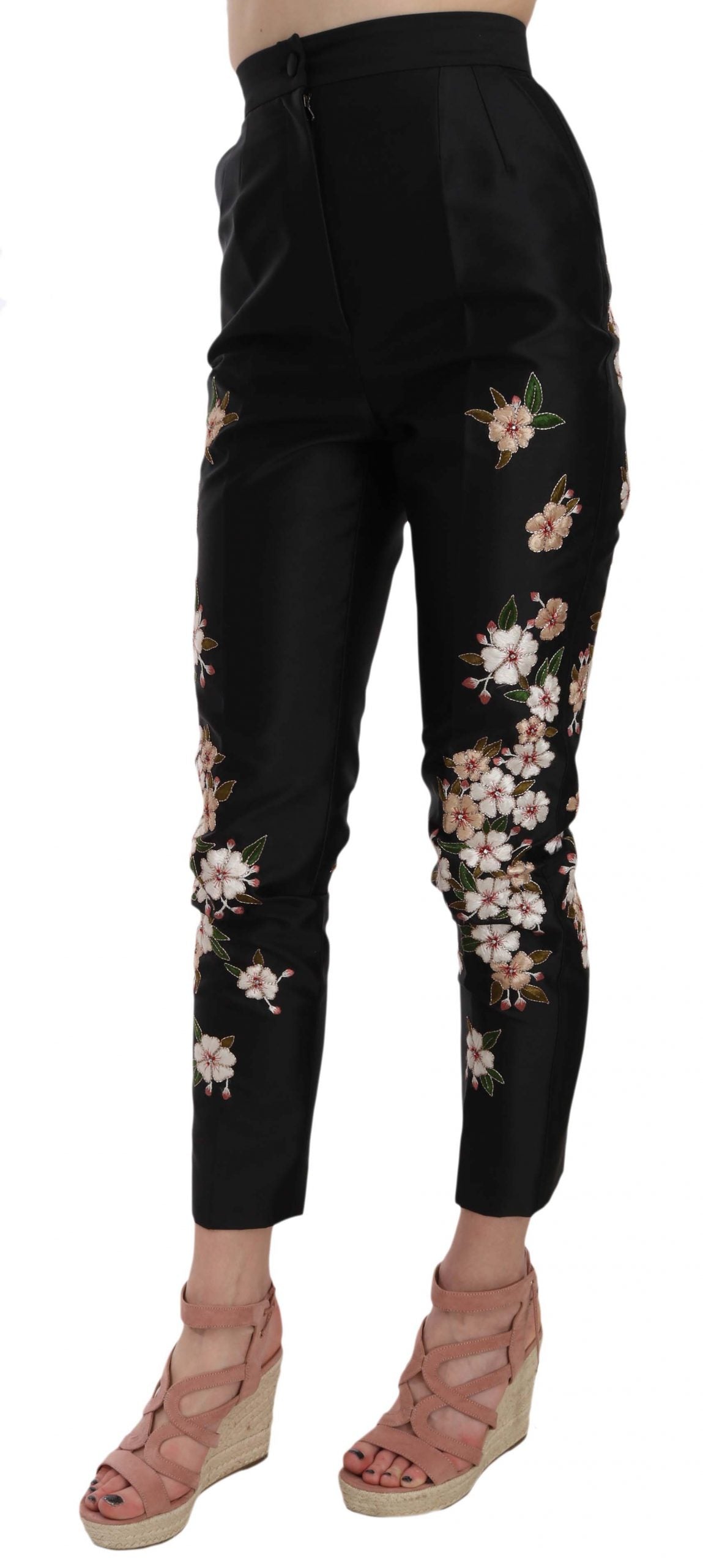 Elegant Silk Blend Pants